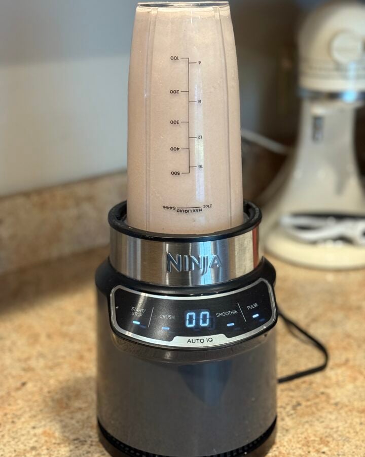 Ninja Blender IQ with Chocolate Protein Shake